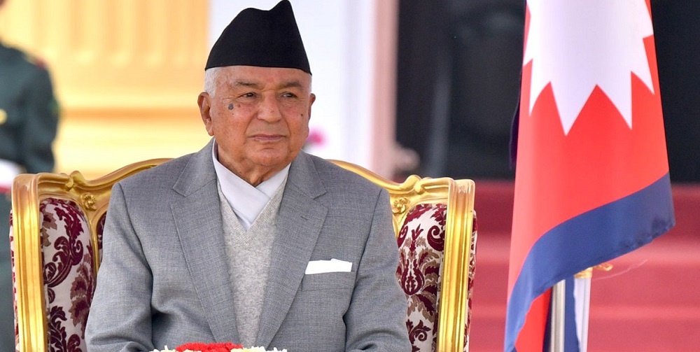 छठ पर्वले नेपालीको राष्ट्रिय एकतालाई थप सुदृढ बनाउने छ : राष्ट्रपति पौडेल